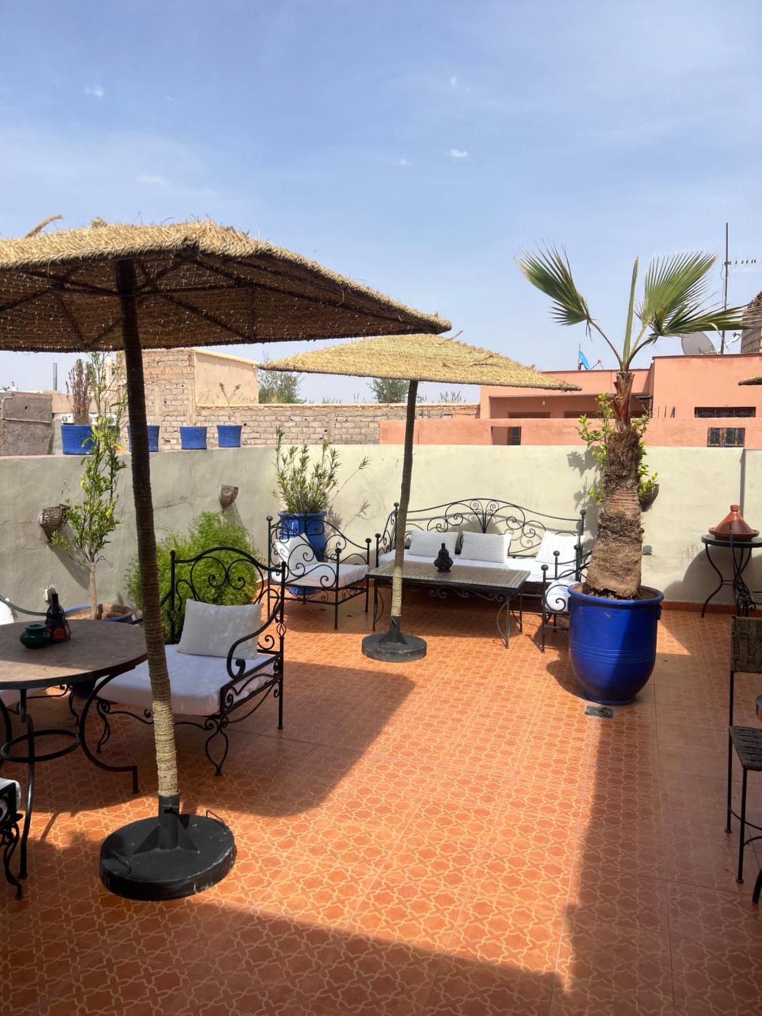 Riad La Perla Bianca Marrakesh Bagian luar foto